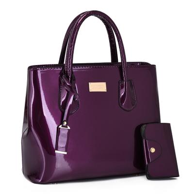 Women's Bag New Retro Patent Leather Bride Wedding Handbag Shoulder Crossbody Styling Bag Commute