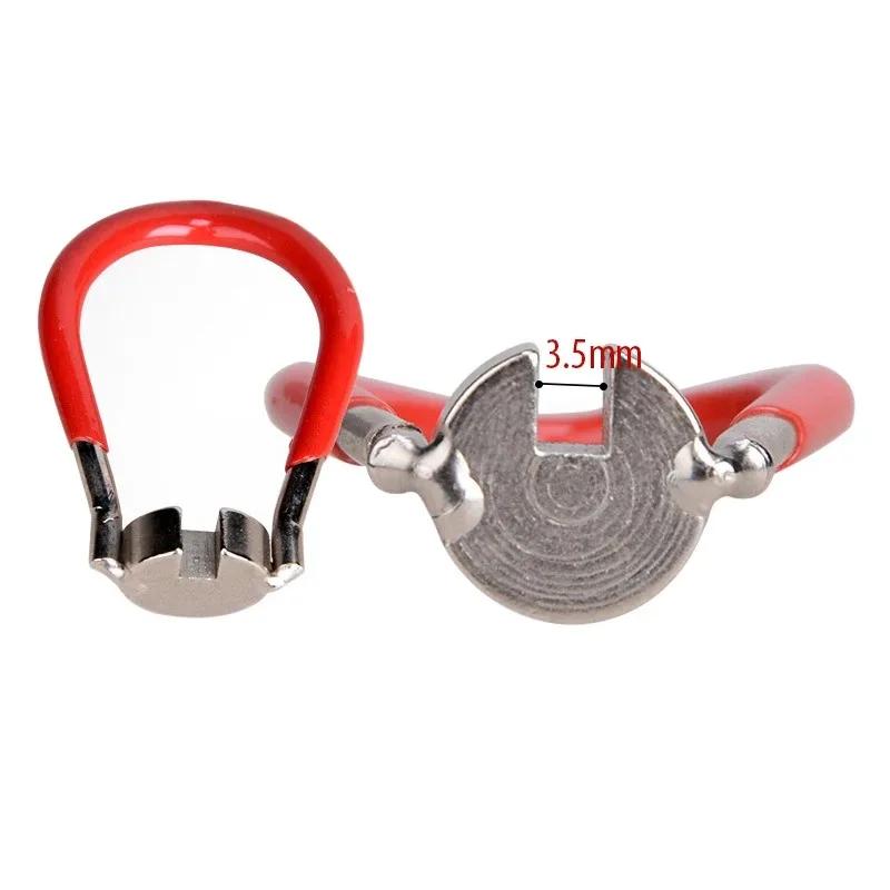 Bike Spoke Repair Tool Wrench Bicycle Wheel Rim Truing Adjustment Tool Tensioner Correction Spoke Nipples Spanner Tool