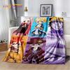Record of Ragnarok Anime Cartoon Weiche Plüschdecke, Flanelldecke, Überwurfdecke für Wohnzimmer, Schlafzimmer, Bett, Sofa, Picknick-Abdeckung