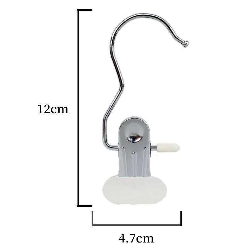 10 Pcks Multifunctional Clothes Pegs Clip Laundry Tongs Pants Hanger Dirty Laundry Basket Traceless Hat Hook Clothespin Storage