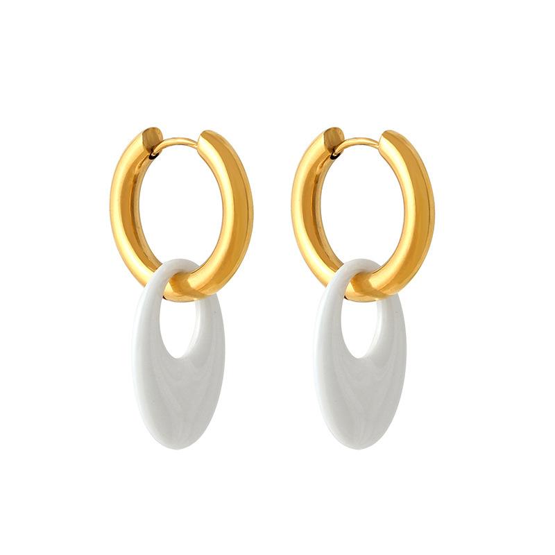 

Женские серьги, нишевые серьги, легкая роскошь, модные и персонализированные серьги, минималистский стиль, новое дизайнерское чувство Бай Лана