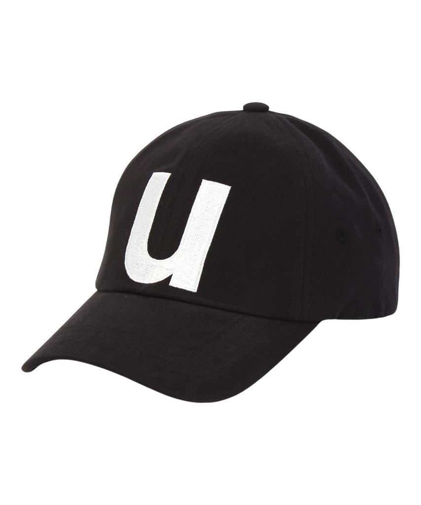 Yunibeosyeolkemiseuteuli Bold U Black Ballcap Washed Ballcap