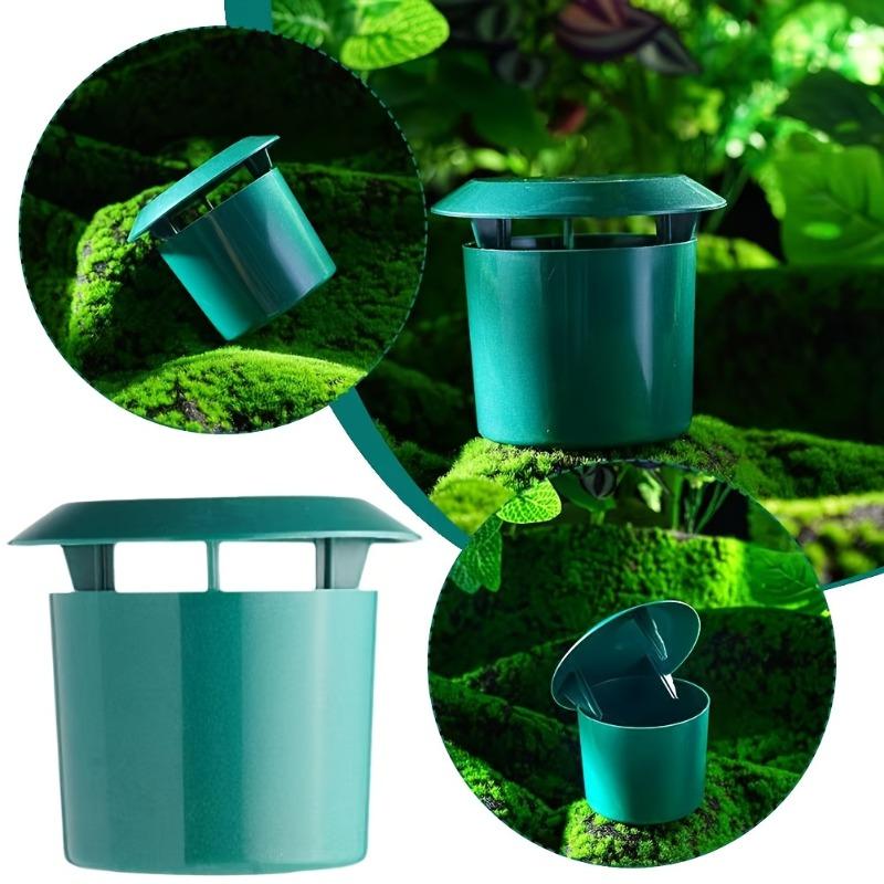 10sets Reusable Snail and Slug Trap Easy-to-Use Plastic Catch Box for Yards/Gardens/Farms A Pest Control Solution for Gardening