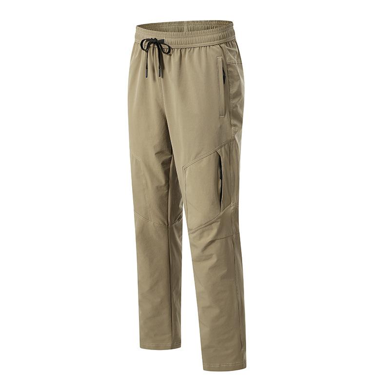 New Sports Trousers Men's Solid Color Simple Casual Pants Outdoor Running Quick-drying Pants