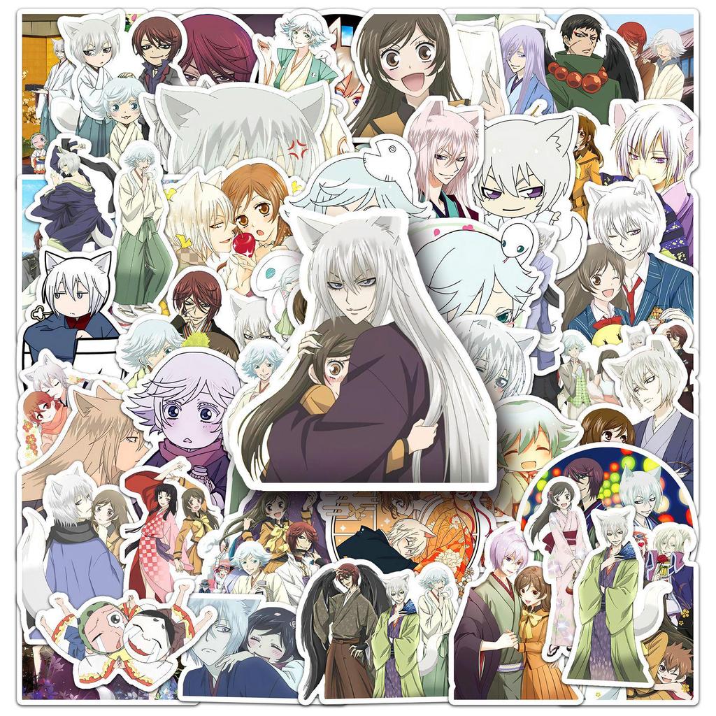50 Kamigami no Hajimemashita Graffiti Stickers - Japanese Anime Decor for Phone and Tablet Cases