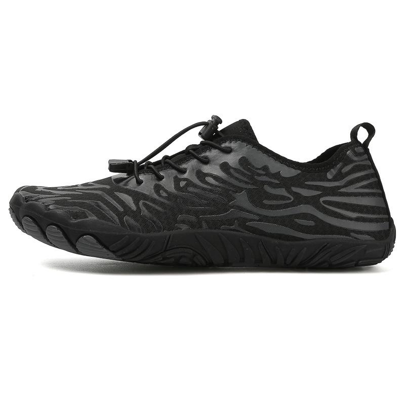 

Fashion Women s water swimming shoes, fast drying breathable men s outdoor non slip soft soled fitness shoes, beach barefoot shoes 46 чёрный