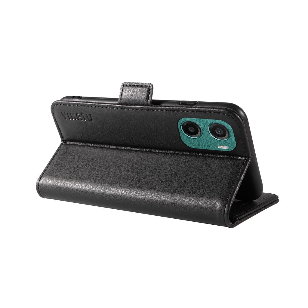 For Motorola Moto G05 4G Wallet Phone Case YIKATU YK-003 Leather Stand Cover