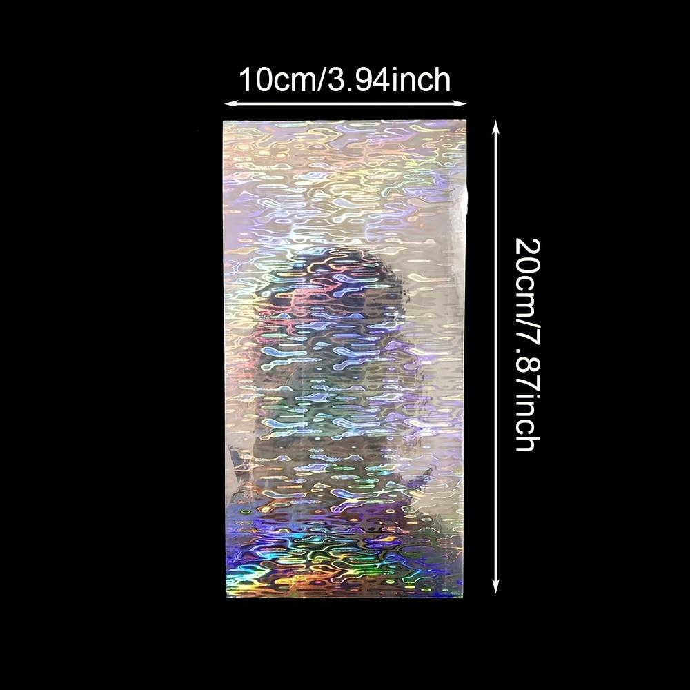 11/20 PCS of Mixed-color Reflective Silver Fishing Bait Stickers, Laser Waterproof Beige Film, Suitable for Fishing Gear