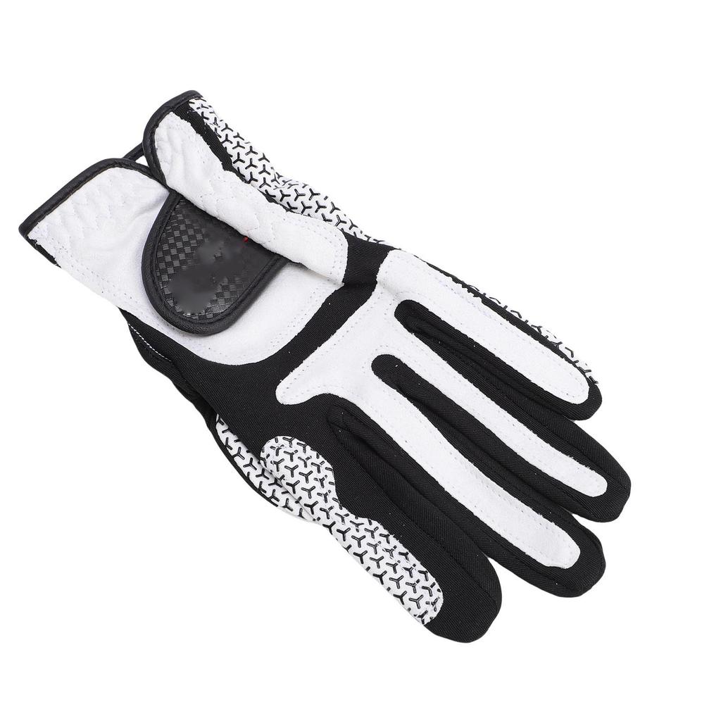 Golfing Glove High Elasticity Anti Slip Touch Fastener Breathable Golfing Handwear Left Hand