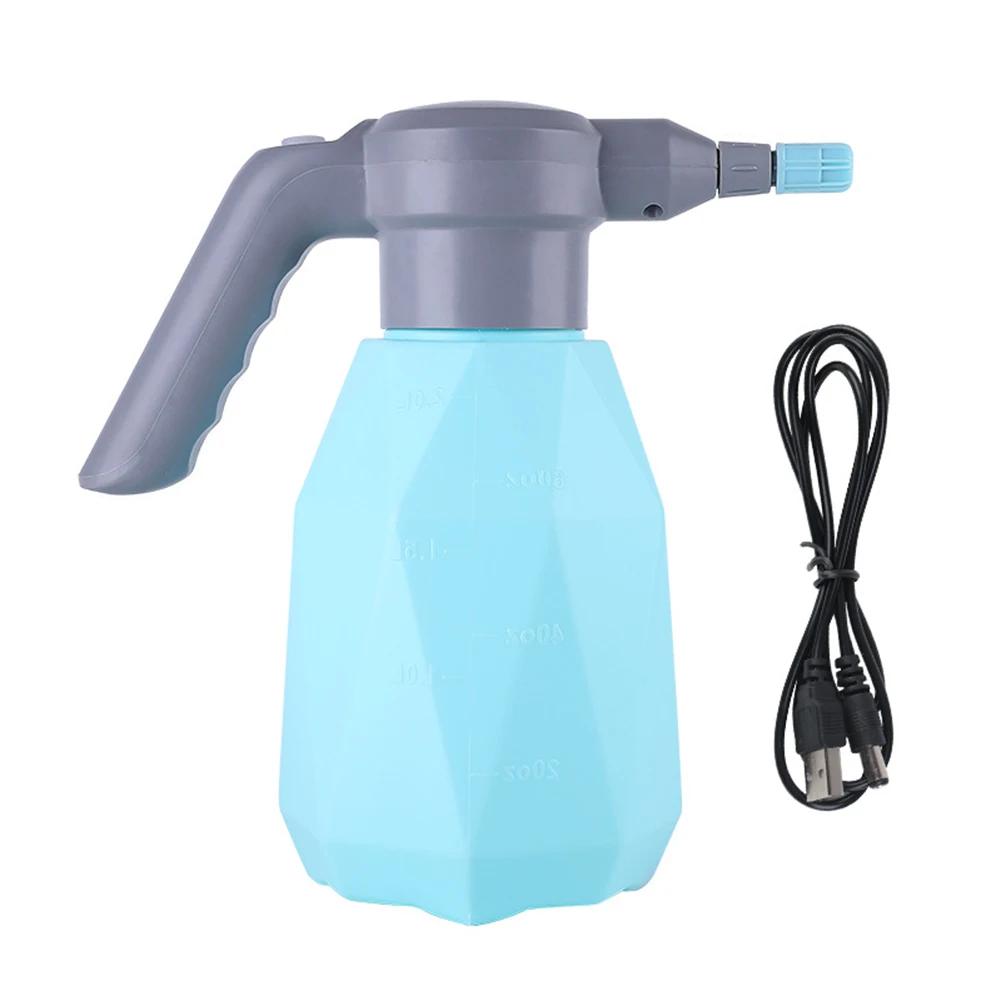1/2L Electric Sprayer High-pressure Air Pump Automatic Sprayer Tool Plant Watering Can Bottle 360 Adjustable Sprayer Bottle