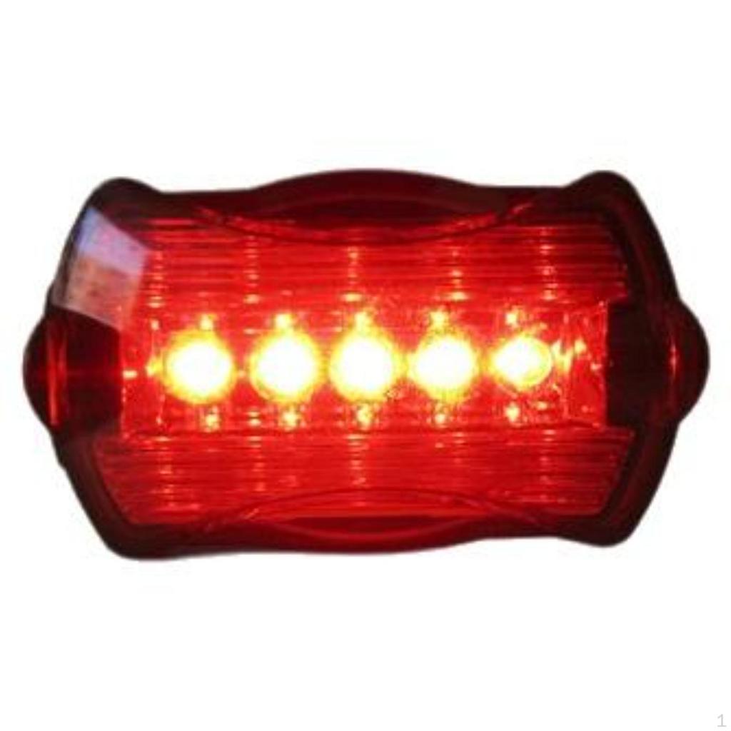 Shoulder Light, lightemitting diode Warning Blinker, Waterproof FastenOn, Evening Red Butterfly