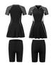 Women's Plus Size Slimming Two-Piece Swimsuit - Modest, High-End Swimwear
