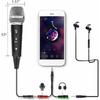 Condenser Microphone, Karaoke/Smartphone Microphone, Tabletop Microphone, Podcast Microphone, Omnidirectional Mini Microphone, PC Microphone, Handheld