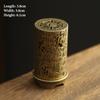 Vintage Legering Røgelseskar Røgelsespindsholder Trebenet Udskåret Mini Sandeltræ Røgelseskar Røgelseskar Boligdekoration