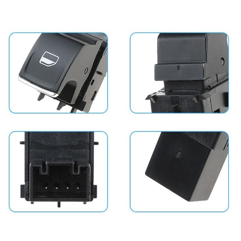 Reaktionsschneller Fensterheber Glasheber Heben Einzelner Schalterknopf Einfache Installation Geeignet für 5G0959855F 5G0959855L