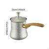 Coffee Pot Butter Milk Warmer Jug Easy to Clean Gift for Induction Cookers Chocolate Melting