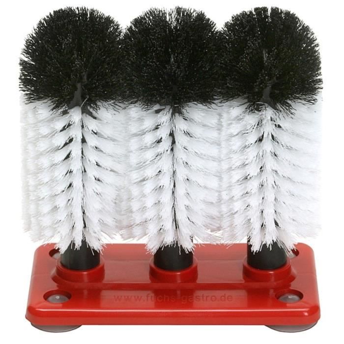 Brosse lave verre, Ensemble de brosses à laver le verre - Profis - GR-1 - 3 x 18 cm
