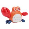 Aquatic Fun: Premium Plastic And Silicone Crab Shower Water Toy, Bath Bubble Maker With Music Playing Bath Toy For Toddlers And Kids, Automatic