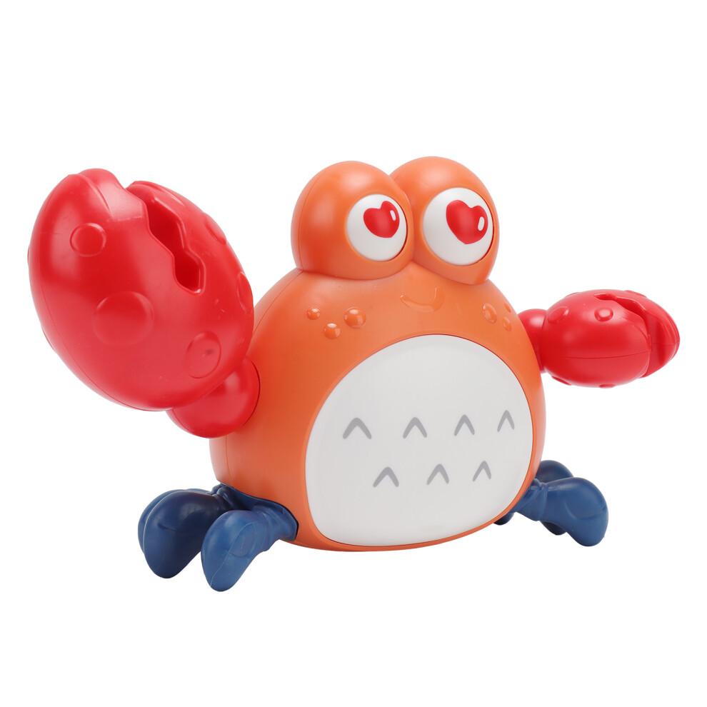 Aquatic Fun: Premium Plastic And Silicone Crab Shower Water Toy, Bath Bubble Maker With Music Playing Bath Toy For Toddlers And Kids, Automatic