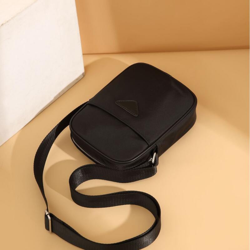 Fashionable Oxford Cloth Women's Crossbody Bags Casual Female Black Shoulder Bags Versatile Small Mobile Phone Coin Purse