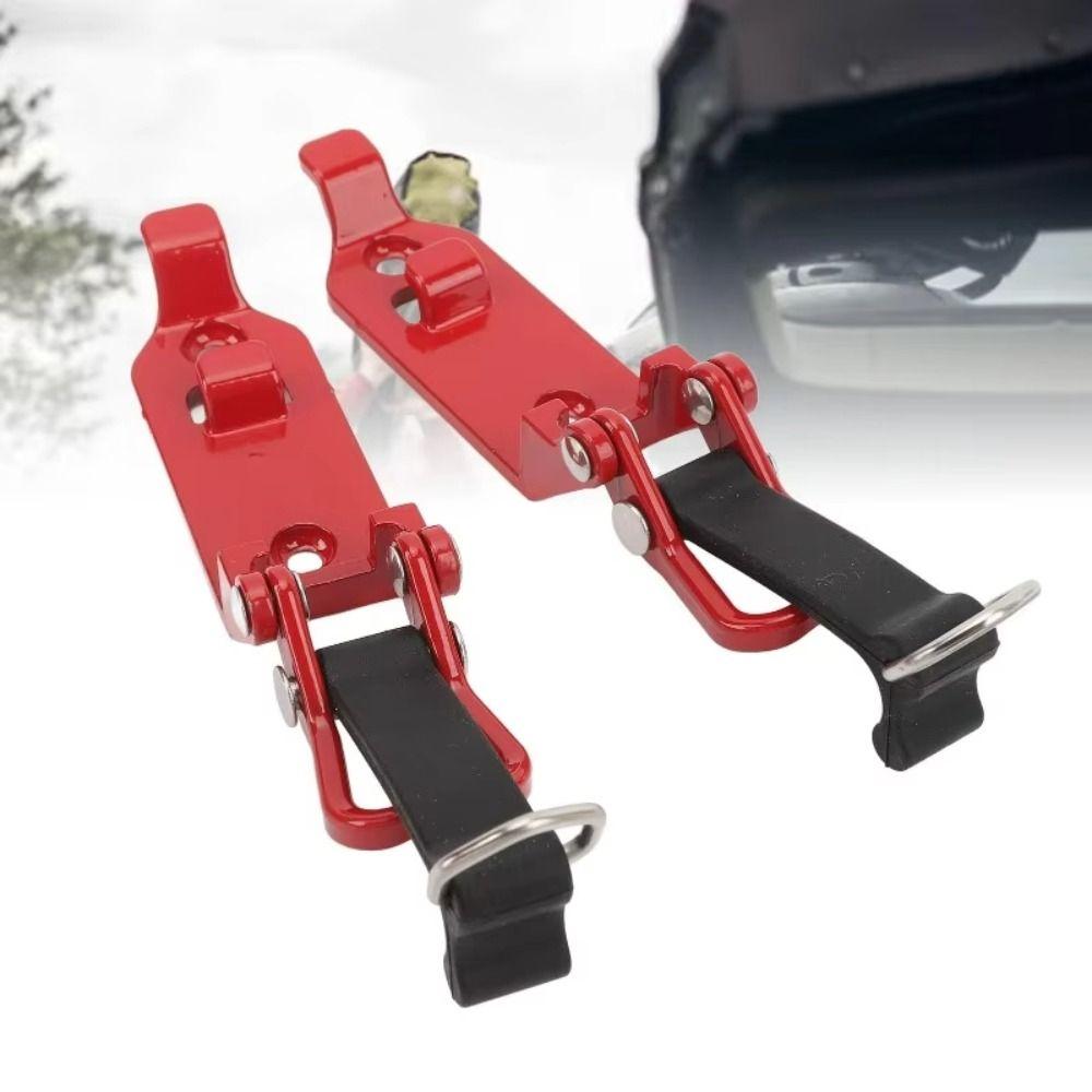 

360 Degrees Mount Metal Clamp Wall Mounting Quick Release Roof Rack Accessories Kit Clamp Buckle Tool Shovel Mounting Brackets Black