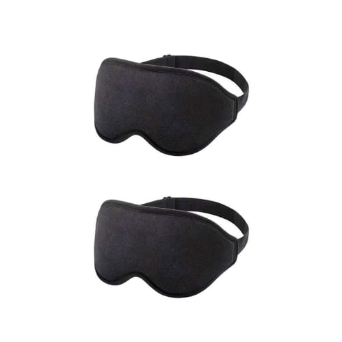 

Sleep Mask for Restful Sleep, Travel, 99.99% Light Blocking (Developed by a Sleep Nutritionist), 3D, Lightweight, Comfortable, Full Blackout, Blindfol