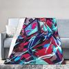 Hazbins Hotels Alastor Vox 2 Print Blanket For Men Women Super Soft Cozy  Throw Blankets for Sofa 50x60 Inches Multiple Sizes