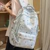 Schoolbag1011 Junior High School Girl High Value Korean Niche Backpack Girl Primary School Student Lightweight Large Capacity Spring Outing Backpack