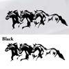 Waterproof Car Sticker Black Decoration Sticker PET Material