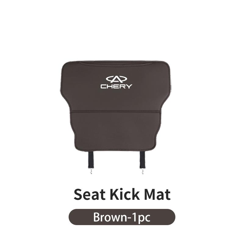 Car Anti-Kick Mats Anti-Dirty Pad Protector Cover Accessories For Chery Tiggo 5 2 3 7 4 PRO 8 Pro Max E5 5X IQ QQ Fulwin Face l666