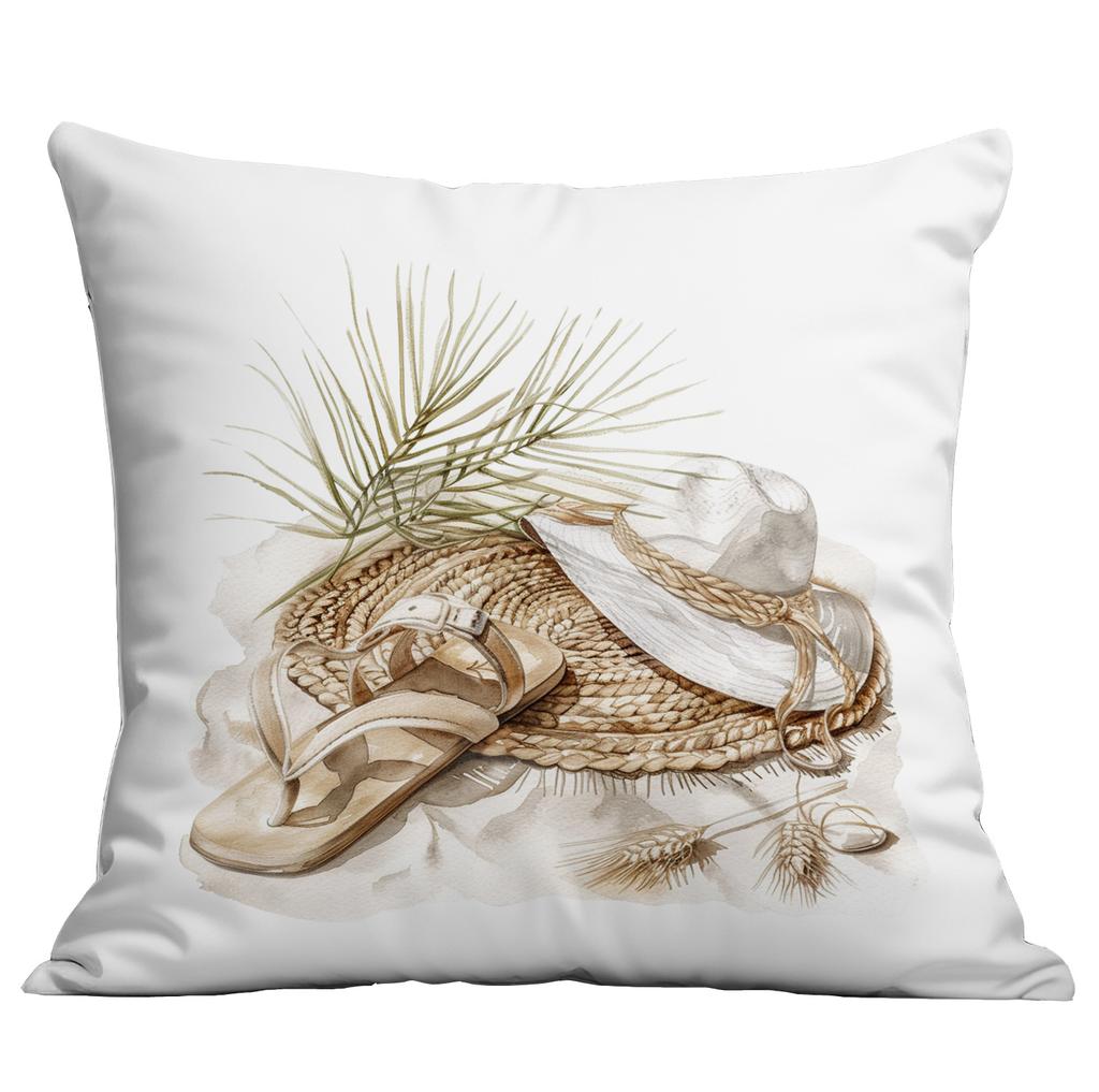 New Summer Retro Polyester Pillow Case Home Sofa Cushion Pillow Case Decoration