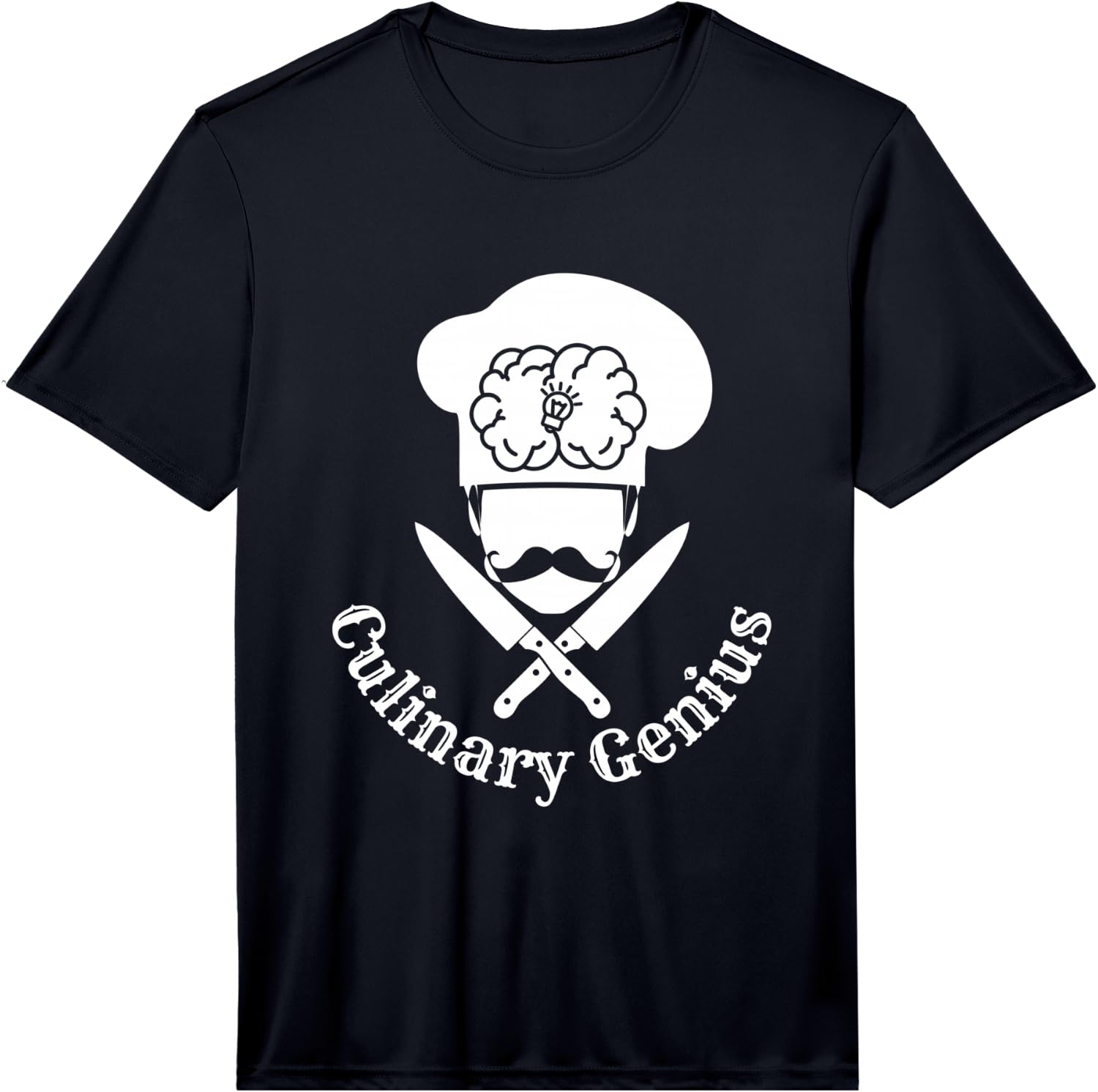 Culinary Genius Funny Cute Chef Cooking Gift Performance  Unisex T-Shirt M