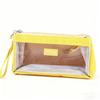 Transparent Pencil Bag Large Capacity Storage Bag Multifunctional Zipper Pen Bag  Students