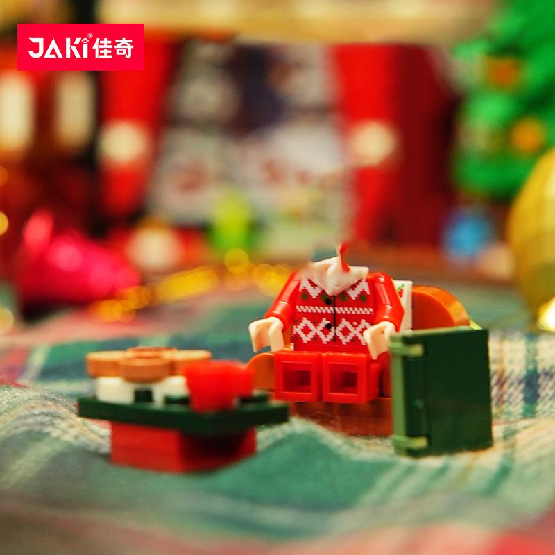 Jk5155 Christmas Stereo Album Book Christmas Tree Creative Table Decoration For Boys And Girls Christmas Building Blocks Toys