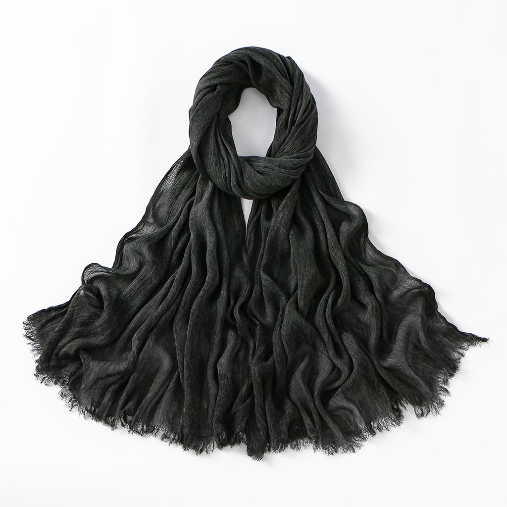 Muslim Woman Cotton Rayon Hijab Scarf Fashion Viscose Headband Muslim Hijabs Shawls Lady Long Wrap Islam Turban Headscarf