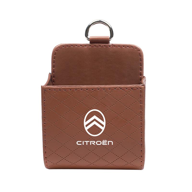 Car Air Outlet Storage Box Mobile Phone Key Organizer For Citroen C5X e-C4 X e-C3 C4 C3 C5 Berlingo C-Elysee C-Crosser C1 C6 C2