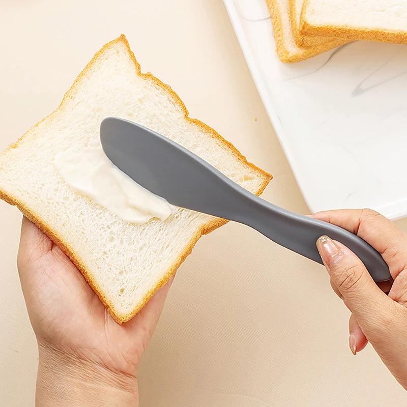 Multi-functional Plastic Cake Spatula Kitchen Gadgets Colored Spatula Cream Pudding Knife Creative Jam Baking Tool Small Scraper