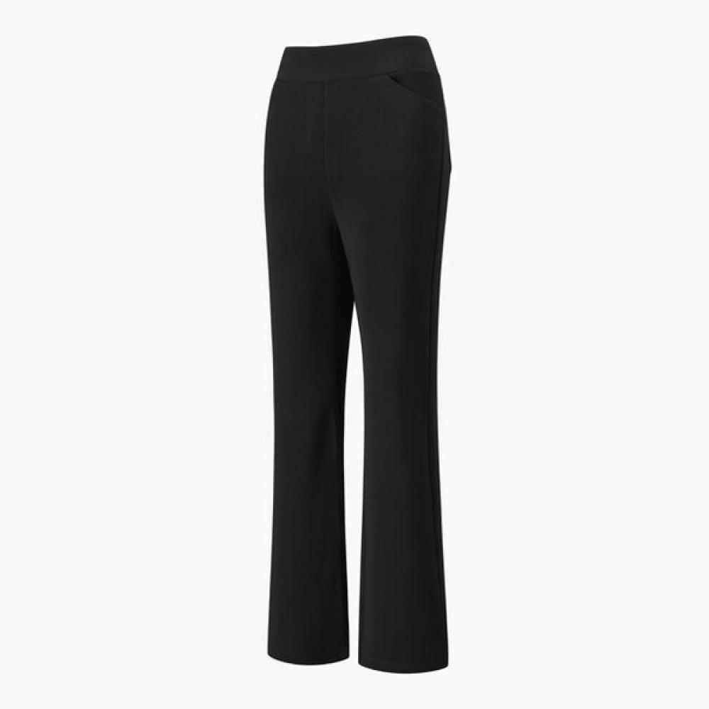MunSingwear Women S Mink Bonding Bootcut leggingS Black Mr422pwmo6