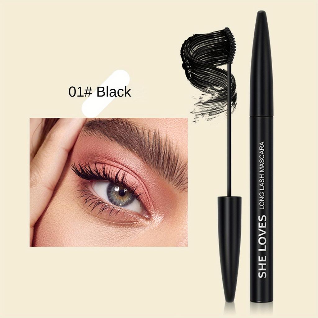 Mascara, feiner Bürstenkopf, langanhaltendes Curling, dicke stereotype Primer-Mascara