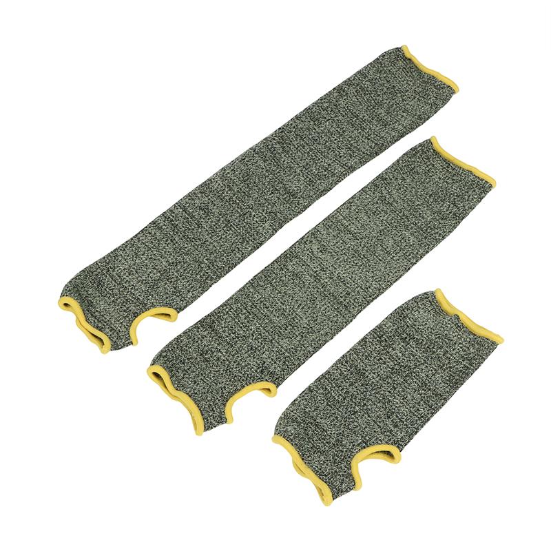 1 Pair Anti-Cut Arm Glove Sleeves 20/36/45cm Aramid Fiber For Cut Proof And Heat Resistant Welding Gardening Work