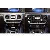 Carbon fiber central control air outlet decorative stickers for Mercedes-Benz G-class
