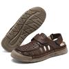 New Mens Sandals Comfort Slip On Outdoor Casual Shoes Hand Sewn Thread High Quality Loafers Breathable Non-Slip Beach Sandals