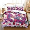 3D Classroom of the Elite Bedding Set Printed Bed Set With Pillowcase Bed Duvet Cover Soft Single Double Queen Super King Size