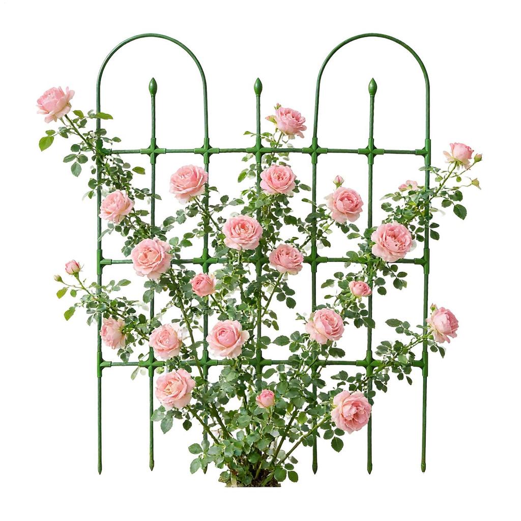 90x120cm Fence Climbing Vine Flower Stand Adjustable Climbing Plants Garden Trellis Support Rose Climbing Vine Stand