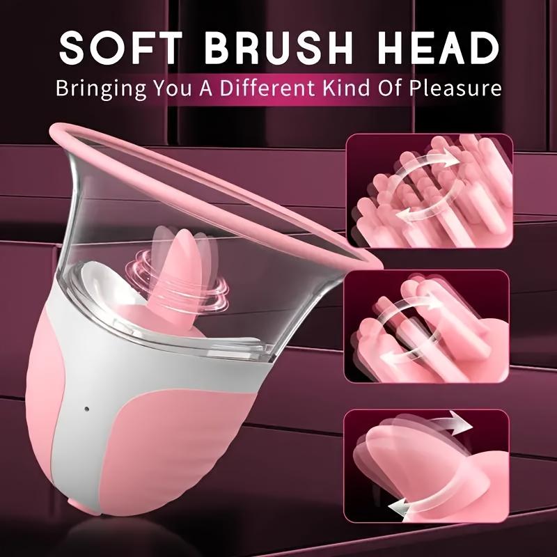 Brustwarzen-Sauger Saug-Stimulator Massagegerät für Frauen Brustvibrator Rotierende Vakuumpumpe Saugbecher Sexspielzeug Weiblicher Masturbator