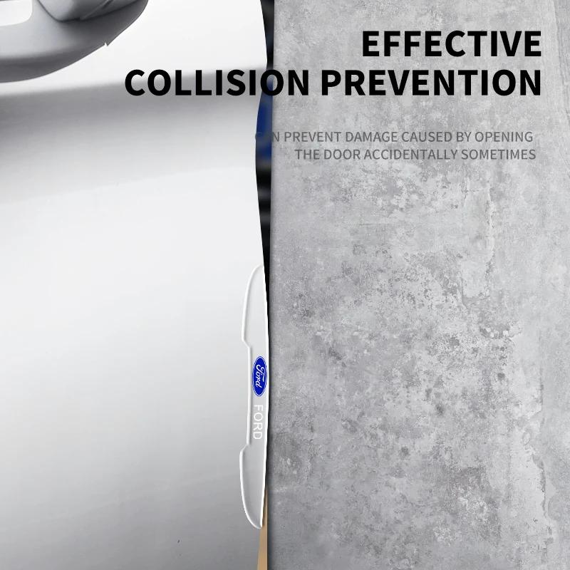 Heißes Neues Transparenter Auto Tür Kollisionsschutz Stoßstangenleiste Aufkleber Für Ford Fiesta Mondeo Fusion Explorer Escape Shelby