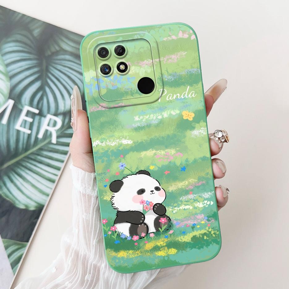 For Realme Narzo 50A Case RMX3430 Luxury Candy Painted Cover Soft Silicone Phone Case For Realme Narzo 50i Narzo50 A Shell Coque