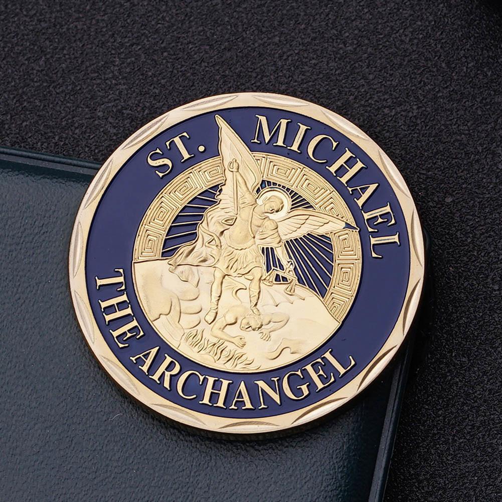 Michael of the United States, Archangel Challenge Coins, Commemorative Medals, Medals, Military Honor Medals, Metal Medals, Gifts