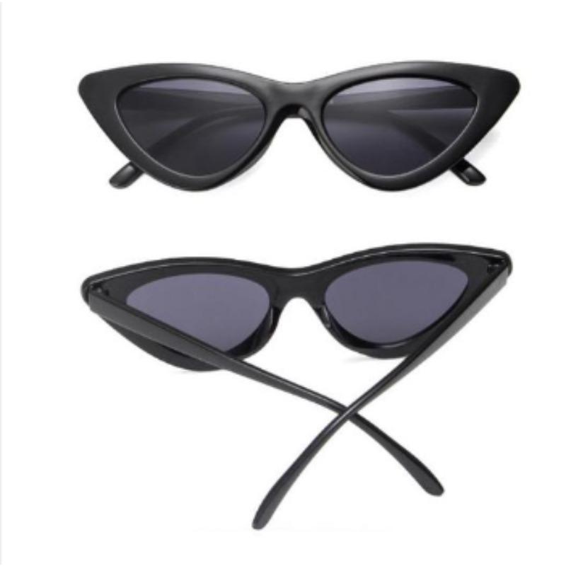 Cat Eye Sunglasses Fashion Vintage Retro Triangular Glasses for Women Men Designer Brand Outdoor Travel