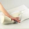 50x30CM Bamboo Fiber Pillow Slow Rebound Memory Foam Pillow Reusable Neck-Relief Pillow for Home Office Better Sleeping